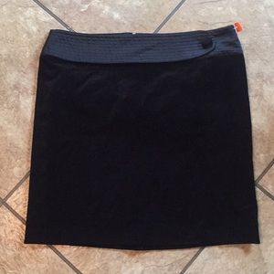 Black Velour Skirt